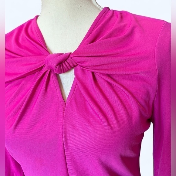 #32 NWOT FARM Rio Long Sleeve Bodysuit in Pink - Picture 5 of 8